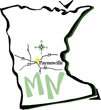 Paynesville highway map